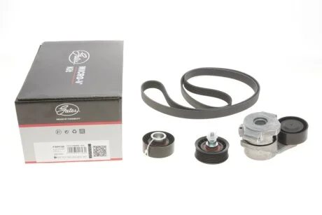 Комплект ременя генератора Citroen Jumper/Peugeot Boxer 2.2 HDi 11- (6PK1640) GATES (opt-om) Gates K166PK1640