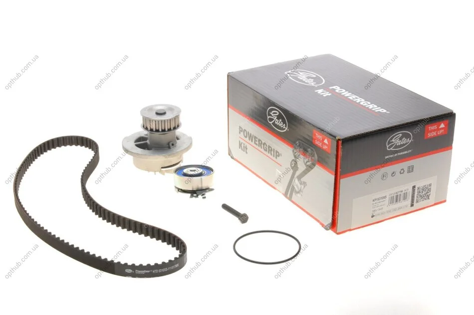 Ремкомплекти приводу ГРМ автомобілів з водяним насосом PowerGrip Kit (Вир-во) Gates KP15310XS (фото 1)