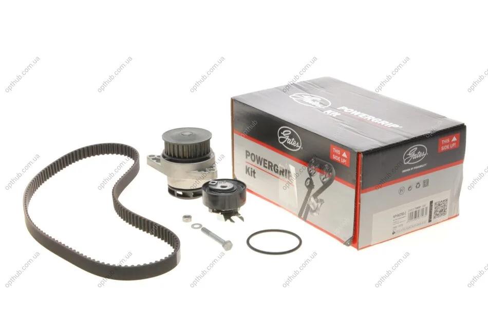 Ремкомплекти приводу ГРМ автомобілів з водяним насосом PowerGrip Kit (Вир-во) Gates KP15427XS-2 (фото 1)