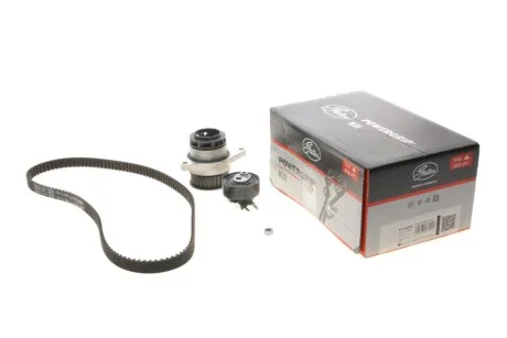 Ремкомплекти приводу ГРМ автомобілів з водяним насосом PowerGrip Kit (Вир-во) Gates KP15428XS