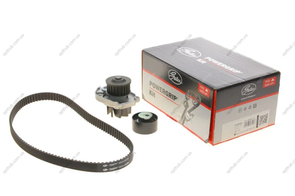 Ремкомплекти приводу ГРМ автомобілів з водяним насосом PowerGrip Kit (Вир-во) Gates KP15503XS-2 (фото 1)