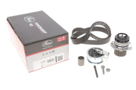 Комплект ременя газорозподільного механізму з водяним насосом Gates KP15569XS-3