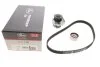 Ремкомплекти приводу ГРМ автомобілів з водяним насосом PowerGrip Kit (Вир-во) Gates KP15627XS