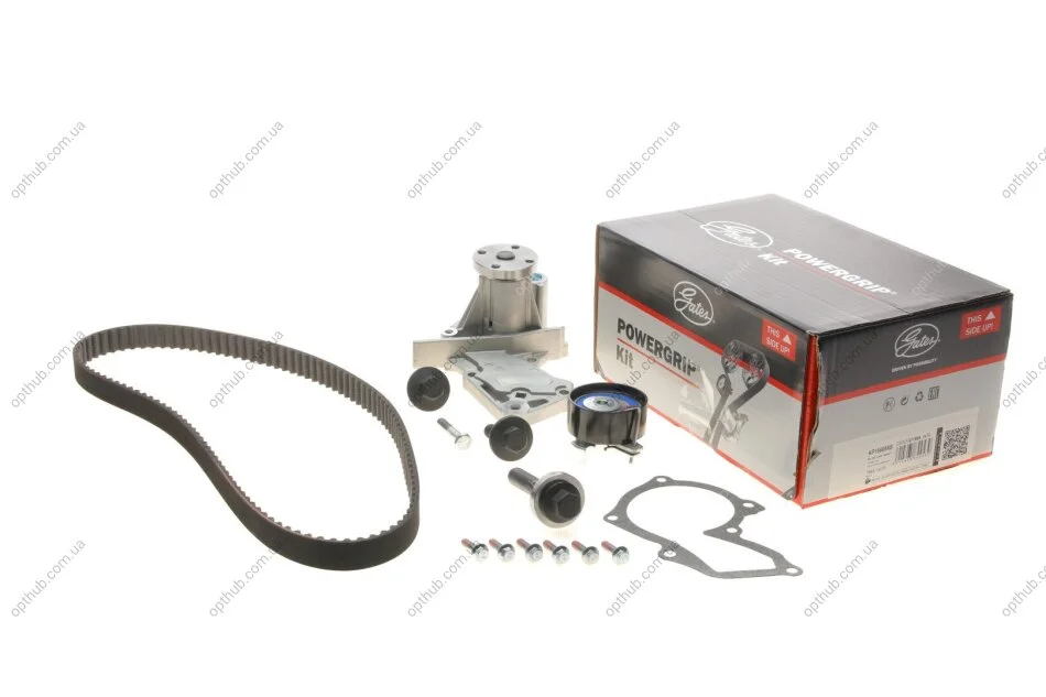Ремкомплекти приводу ГРМ автомобілів з водяним насосом PowerGrip Kit (Вир-во) Gates KP15669XS (фото 1)
