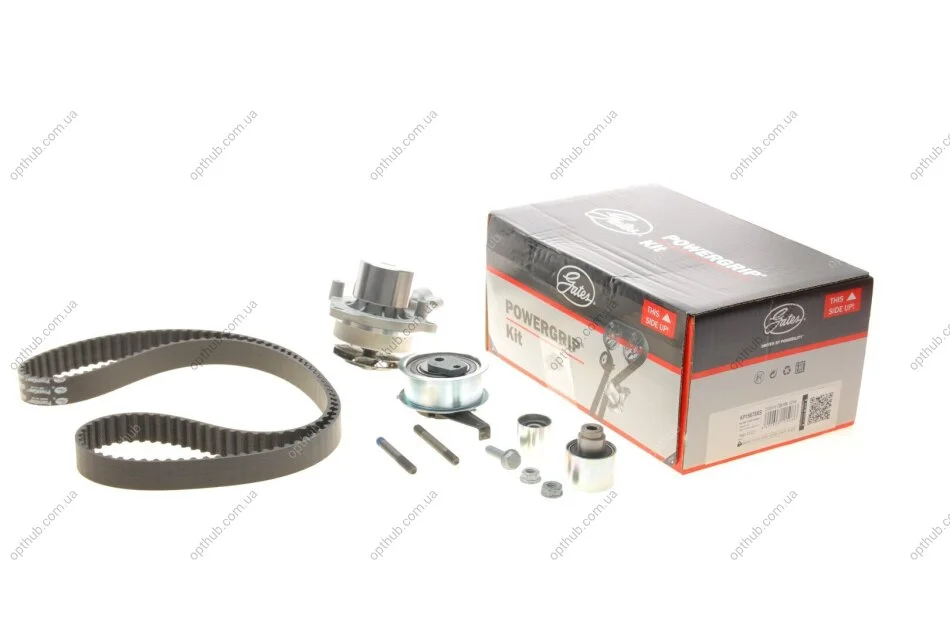 Ремкомплекти приводу ГРМ автомобілів з водяним насосом PowerGrip Kit (Вир-во) Gates KP15678XS (фото 1)