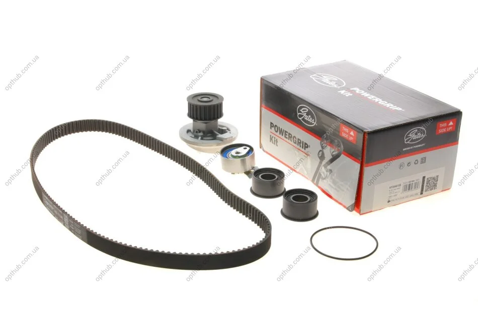 Ремкомплекти приводу ГРМ автомобілів з водяним насосом PowerGrip Kit (Вир-во) Gates KP25461XS (фото 1)