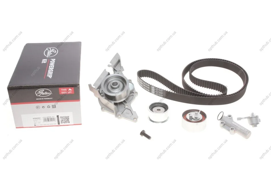 Ремкомплекти приводу ГРМ автомобілів з водяним насосом PowerGrip Kit (Вир-во) Gates KP25493XS-1 (фото 1)
