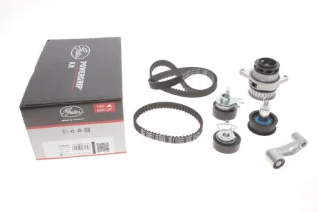 Ремкомплекти приводу ГРМ автомобілів з водяним насосом PowerGrip Kit (Вир-во) Gates KP25565XS-2