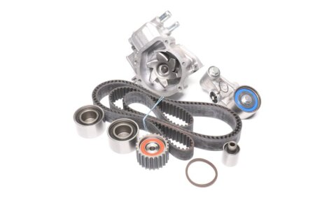 Ремкомплекти приводу ГРМ автомобілів з водяним насосом PowerGrip Kit Gates KP25612XS-2 (фото 1)
