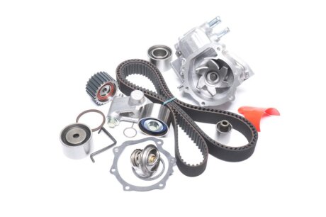 Ремкомплекты привода ГРМ автомобилей с водяным насосом и термостатом PowerGrip Kit KP2TH15612XS Gates KP2TH15612XS-2