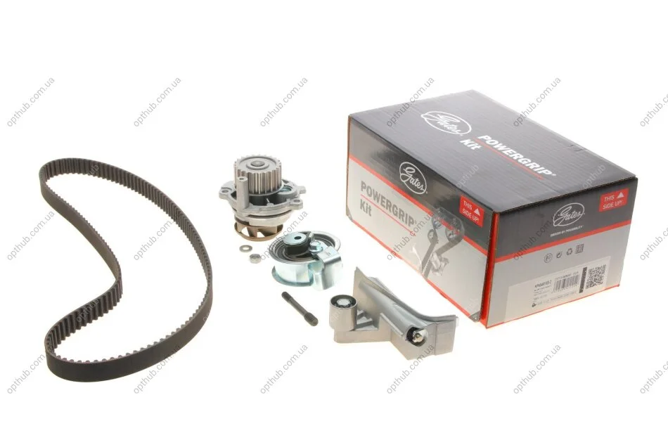 Ремкомплекти приводу ГРМ автомобілів з водяним насосом PowerGrip Kit (Вир-во) Gates KP45491XS-2 (фото 1)