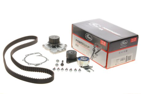 Роликовий модуль натягувача ременя (ролик, ремінь, помпа) FORD KUGA, VOLVO 2.5/06-14 Gates KP45509XS