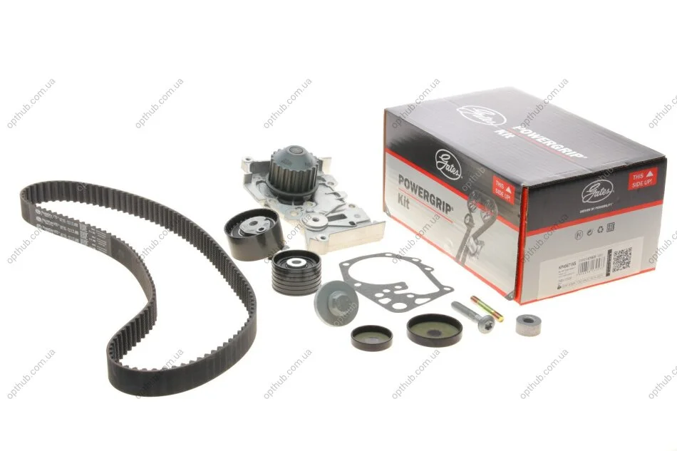 Ремкомплекти приводу ГРМ автомобілів з водяним насосом PowerGrip Kit (Вир-во) Gates KP45671XS (фото 1)
