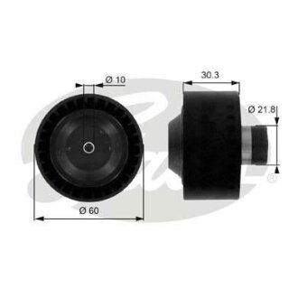 Ролик Gates T36034 (фото 1)