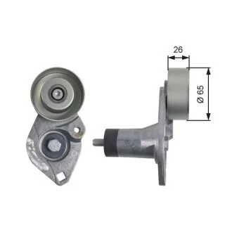 Роликовый модуль натяжителя ремня PEUGEOT 407/ 807/ 607/ CITROEN C6/ C8/ C5 3.0 24V 97- Gates T39152