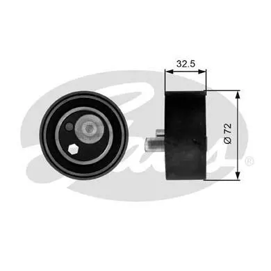 (7786-21131) Натяжний ролик ременя ГРМ GATES POWERGRIP TENSIONER Gates T41082 (фото 1)
