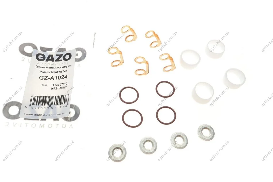 Ремкомплект форсунки Toyota Corolla/Rav4 2.0/2.2D 05- (opt-om) GAZO GZ-A1024 (фото 1)