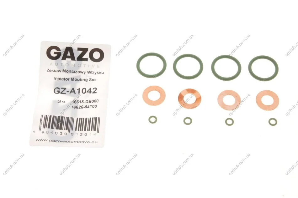 Ремкомплект форсунки Nissan Terrano 3.0 Di 02-07 (opt-om) GAZO GZ-A1042 (фото 1)