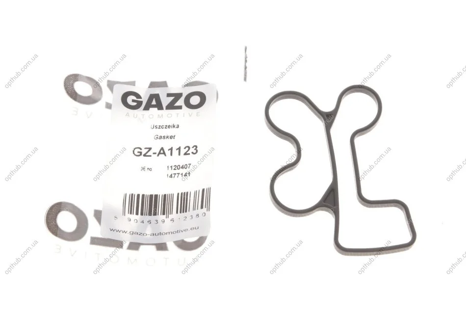 Прокладка радіатора масляного Ford Transit 2.0 TDCi 00-06 (opt-om) GAZO GZ-A1123 (фото 1)