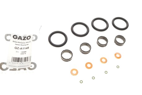 Ремкомплект форсунки Citroen C1/C2/C3/Peugeot 107 1.4 HDi 03- UA63 GAZO GZ-A1149