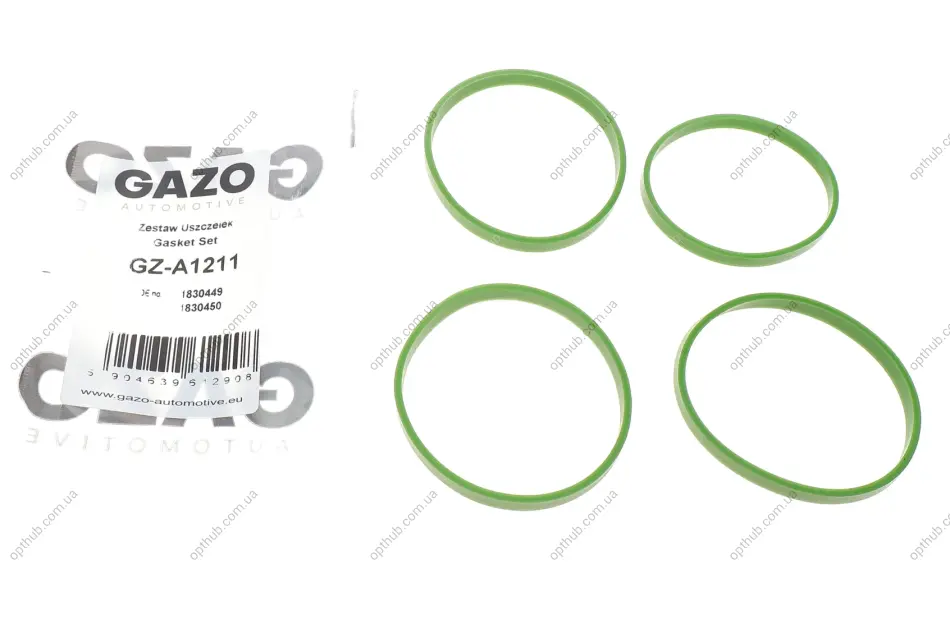 Прокладка впускного колектора Ford Transit Connect 1.0 EcoBoost 13-к-кт) UA63 GAZO GZ-A1211 (фото 1)