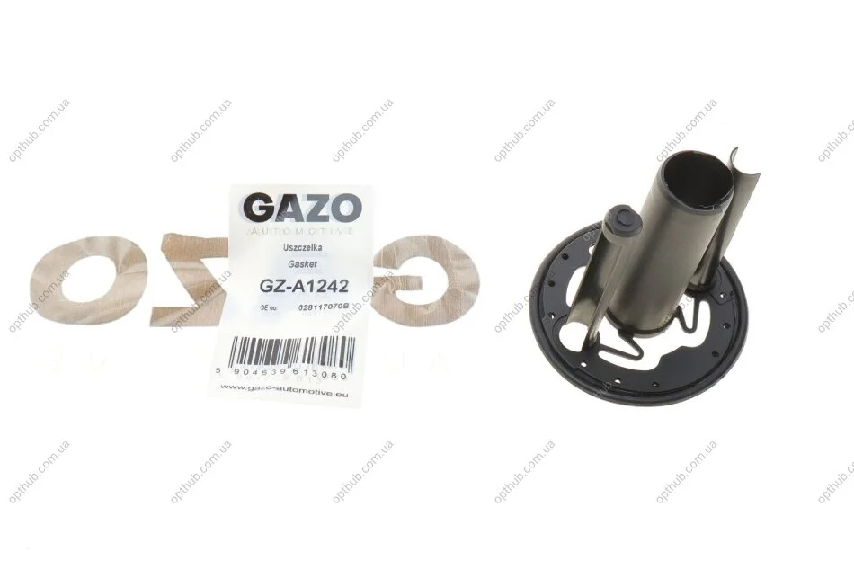 Прокладка радіатора масляного Seat Alhambra 00-10 UA63 GAZO GZ-A1242 (фото 1)