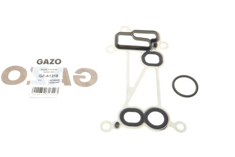 Прокладка радіатора масляного BMW 3 (E90)/5 (F10)/7 (F01-F04)/X5 (E70)/X6 (E71/E72) 08- N57 (opt-om) GAZO GZ-A1318