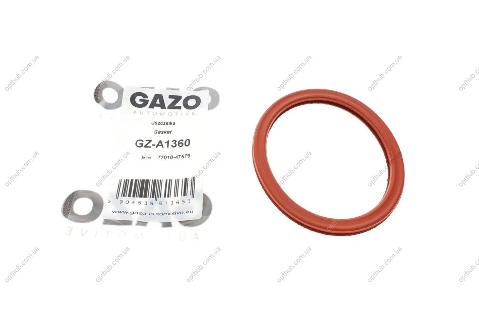 Прокладка заслонки дросельної Renault Kangoo 1.4 97- UA63 GAZO GZ-A1360 (фото 1)