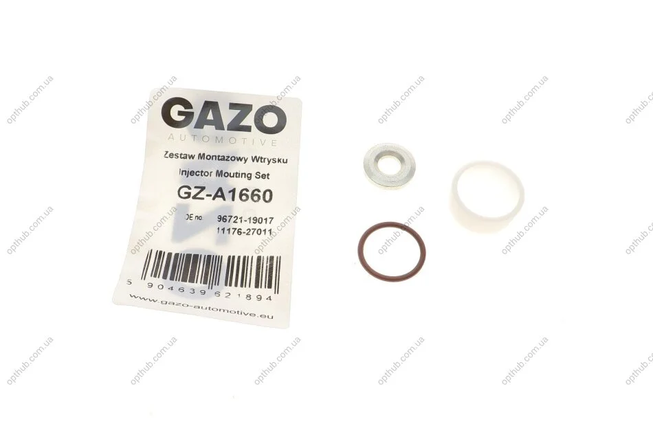 Ремкомплект форсунки Toyota Corolla/Rav4 2.0/2.2D 05- UA63 GAZO GZ-A1660 (фото 1)