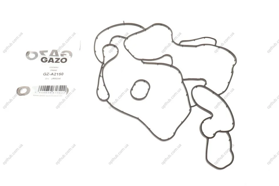 Прокладка радіатора масляного Land Rover/Range Rover III 3.6 D 06-13 (к-кт) (opt-om) GAZO GZ-A2150 (фото 1)