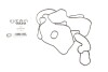 Прокладка радиатора масляного Land Rover/Range Rover III 3.6 D 06-13 (к-кт) (opt-om) GAZO GZ-A2150 (фото 1)