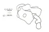 Прокладка радіатора масляного Land Rover/Range Rover III 3.6 D 06-13 (к-кт) (opt-om) GAZO GZ-A2150 (фото 1)