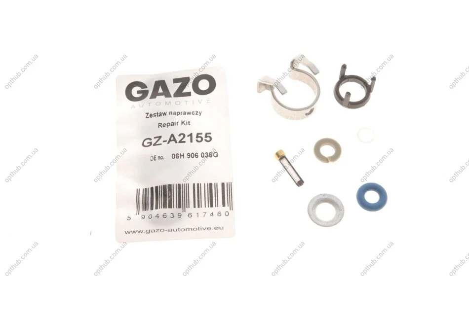 Ремкомплект форсунки VW T5/T6 2.0 TSI 11-19 (opt-om) GAZO GZ-A2155 (фото 1)