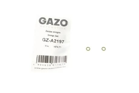 Прокладка форсунки Ford Fiesta/Citroen C3/Peugeot 206 1.4 HDi 02- (к-кт 4шт) UA63 GAZO GZ-A2197