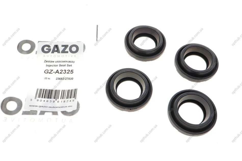 Прокладка кришки клапанів Toyota Land Cruiser Prado 3.0 D-4D 02-09 (кільце) (к-кт 4шт.) (opt-om) GAZO GZ-A2325 (фото 1)