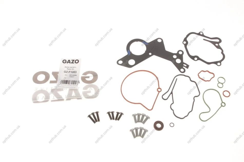 Ремкомплект насосу вакуумного Audi A2/A3/A4/A6/VW Golf/Ford Galaxy 1.4-1.9 TDI 00-10 (повний) UA63 GAZO GZ-F1003 (фото 1)