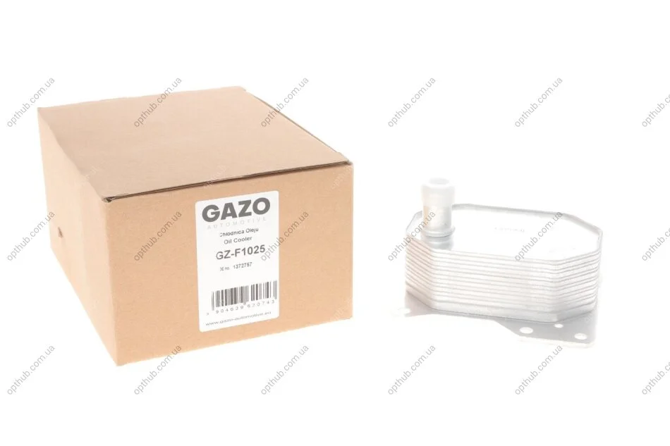 Радіатор оливи GAZO GZ-F1025 (фото 1)