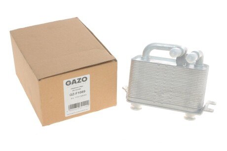 Радиатор масляный BMW 3 (E90)/5 (F10)/6 (E63)/X5 (F15)/X6 (E71) 04-18 B48/N20/N26/N52/N53/N55 UA63 GAZO GZ-F1089