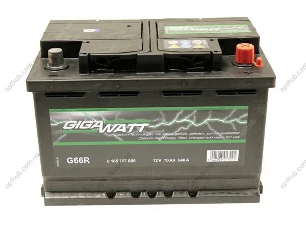 Акумуляторна батарея 70А GIGAWATT 0185757009 (фото 1)