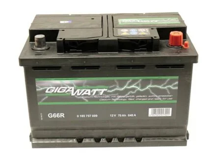 Акумуляторна батарея 70А GIGAWATT 0185757009