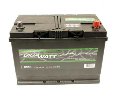 Акумуляторна батарея 91А GIGAWATT 0185759100