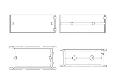 Вкладиші BMW M41/M47/N57 Glyco H023/5 STD