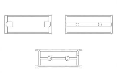 Вкладиші FORD 1.25/1.4/1.6 ZETEC 16V ASDA/FXDA/HWDA/SNJA Glyco H1100/5 STD