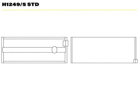 Вкладиші корінні (к-кт) Glyco H1249/5 STD
