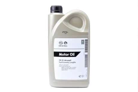 Масло 5W30 Dexos2 (2л) (opt-om) GM 93165555