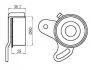 Ролик натяжний HYUNDAI ACCENT (вир-во) C.I.U GMB GT10022 (фото 4)