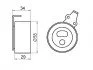 Ролик натяжной KIA/MAZDA (пр-во) GMB GT20120 (фото 4)