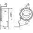 Ролик натяжний MITSUBISHI CARISMA (вир-во) GMB GT90550 (фото 4)