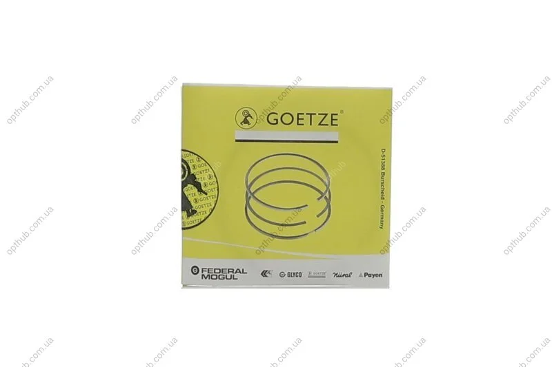 Кільця поршневі OPEL 79,50 C16NZ/SE/LZ (вироб-во) GOETZE 08-306907-00 (фото 1)