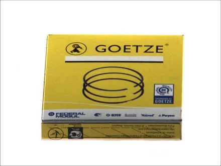 Кільця поршневі (1CYL) OPEL 84.8 (1.5/1.5/3) C18NE 86- -ua GOETZE 08-307200-00